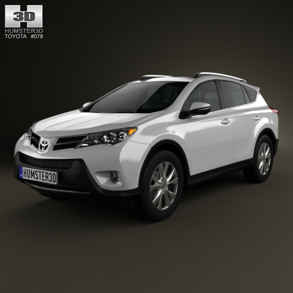 Toyota RAV4 2013 (3D model of a car, vehicle, or automobile) Item Picture