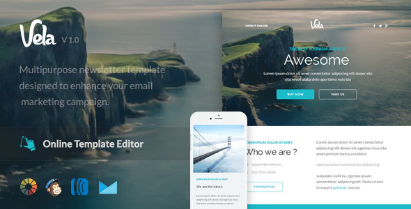 Vela (email template) Item Picture