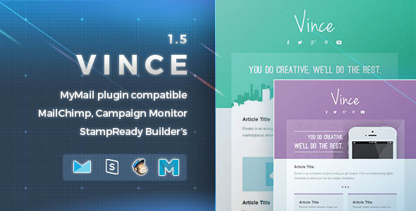 Vince  (email template) Item Picture