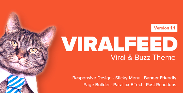 ViralFeed (viral WordPress theme with frontend submission) Item Picture