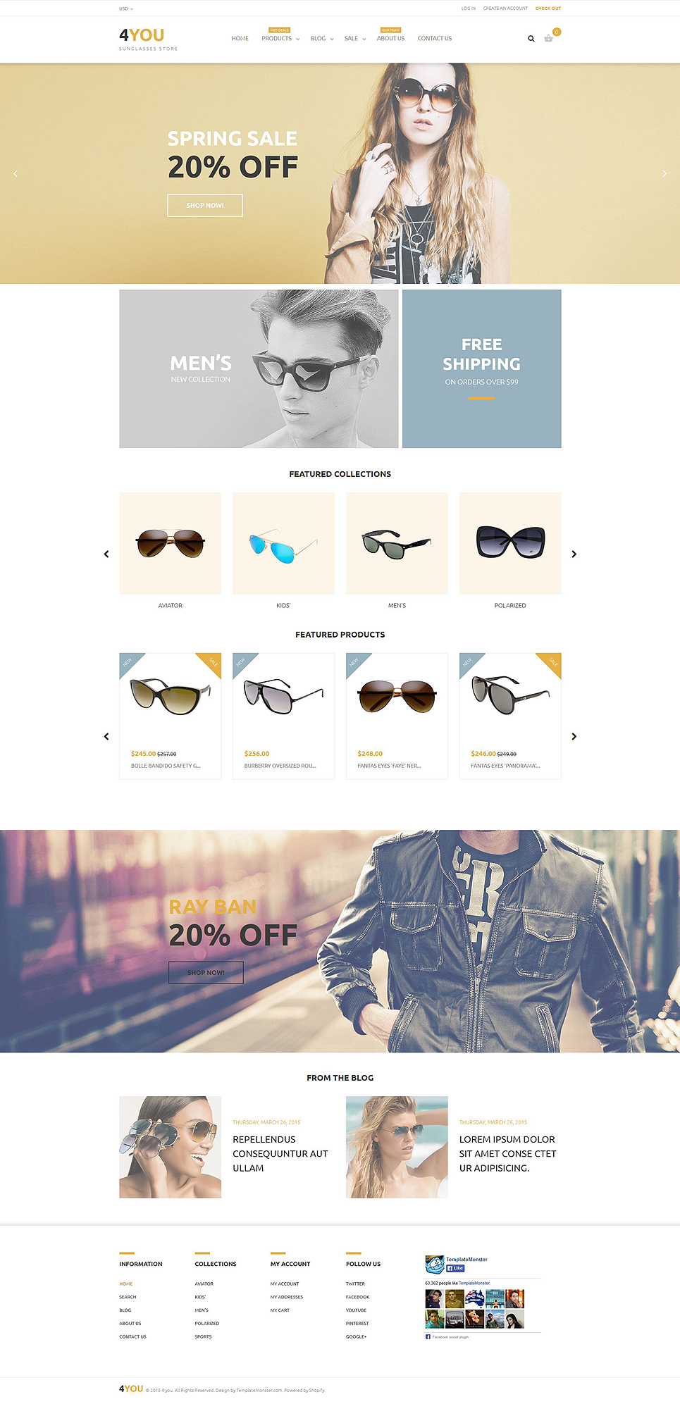 4You Shopify Theme (jewelry and accessories Shopify theme) Item Picture