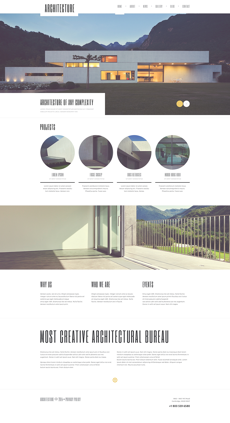 Architecture Guru WordPress Theme