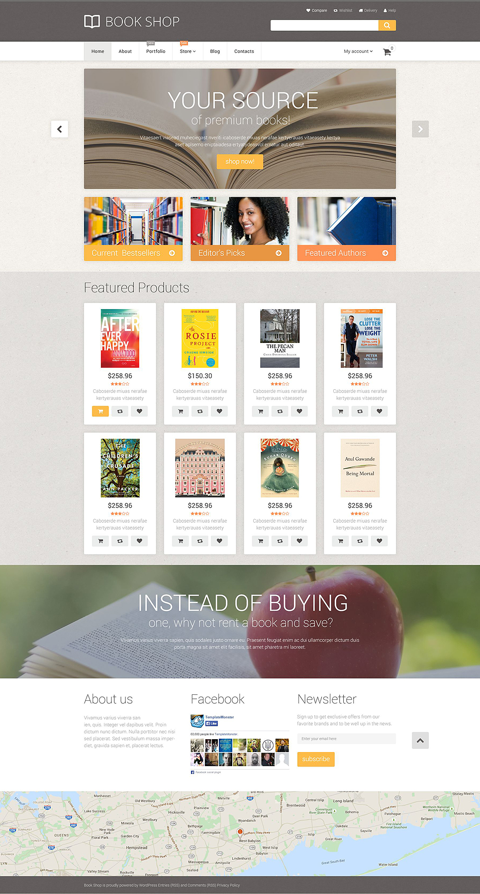 Book Store (template for WooCommerce) Item Picture