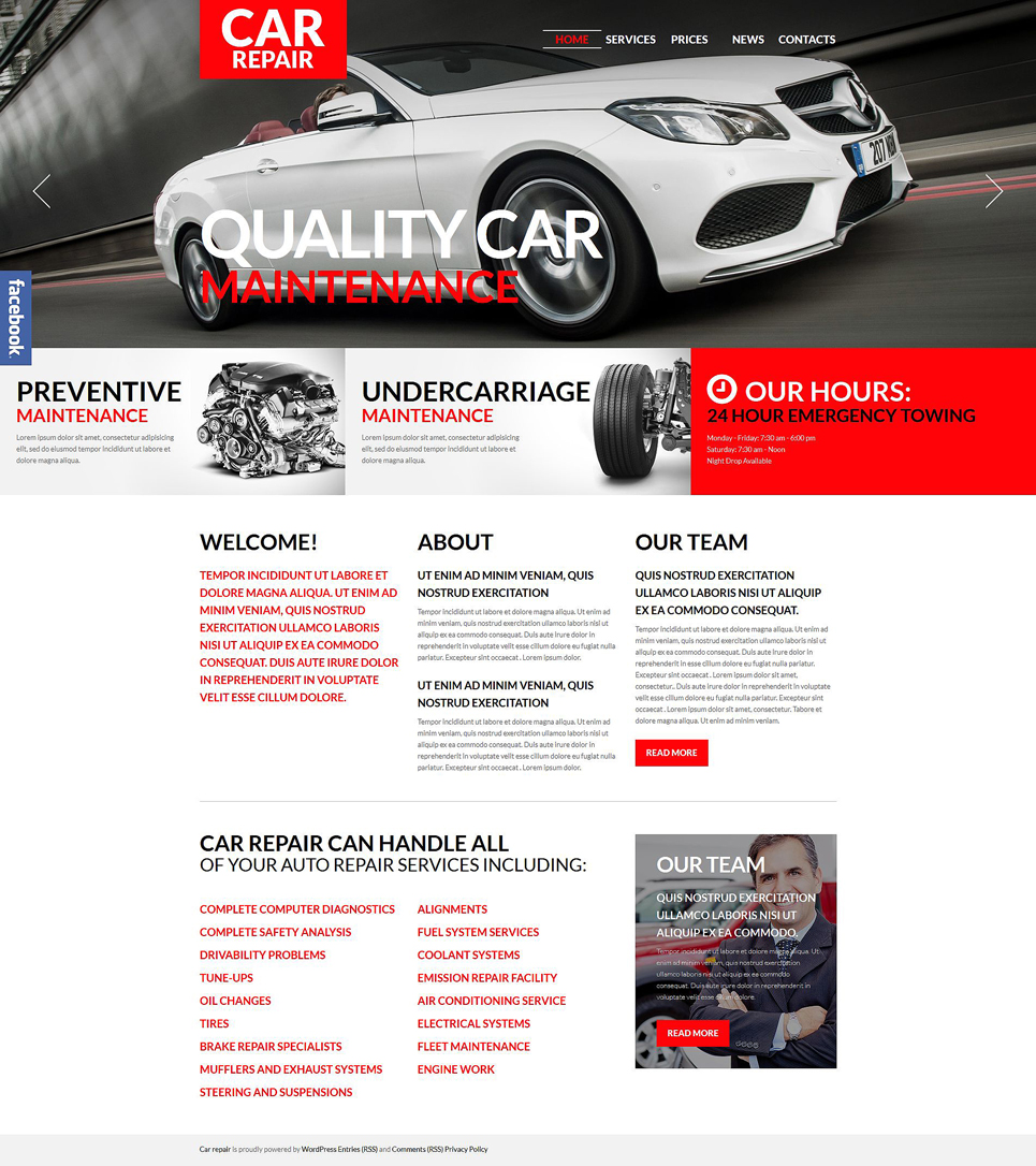 Car Repair & Maintenance