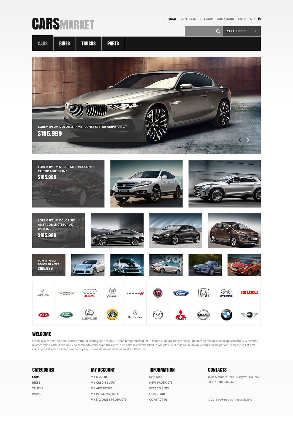 Cars and Parts (PrestaShop theme) Item Picture