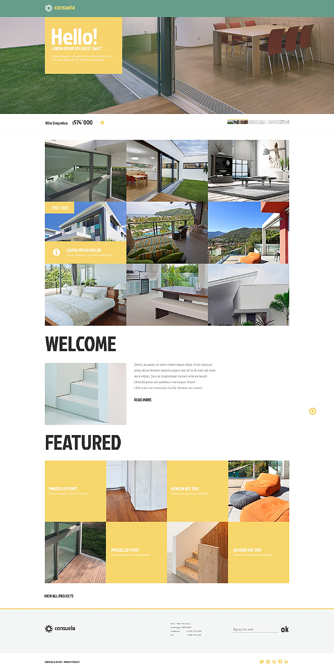Construction Company Responsive WordPress Theme