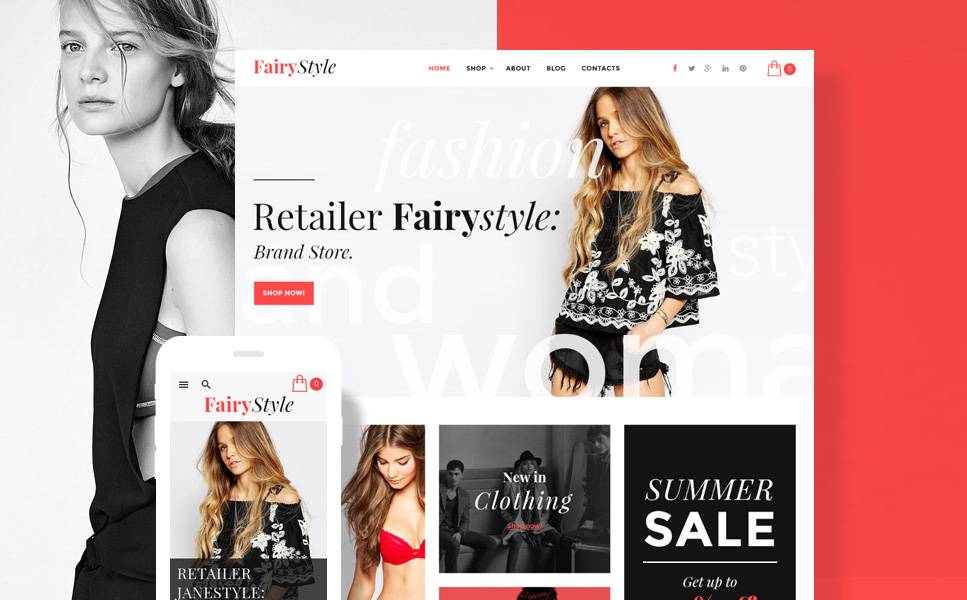 Fairy Style (template for WooCommerce) Item Picture