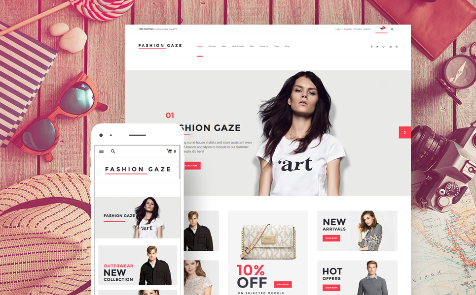 Fashion Gaze (template for WooCommerce) Item Picture