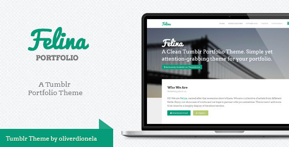 Felina Tumblr Portfolio Theme