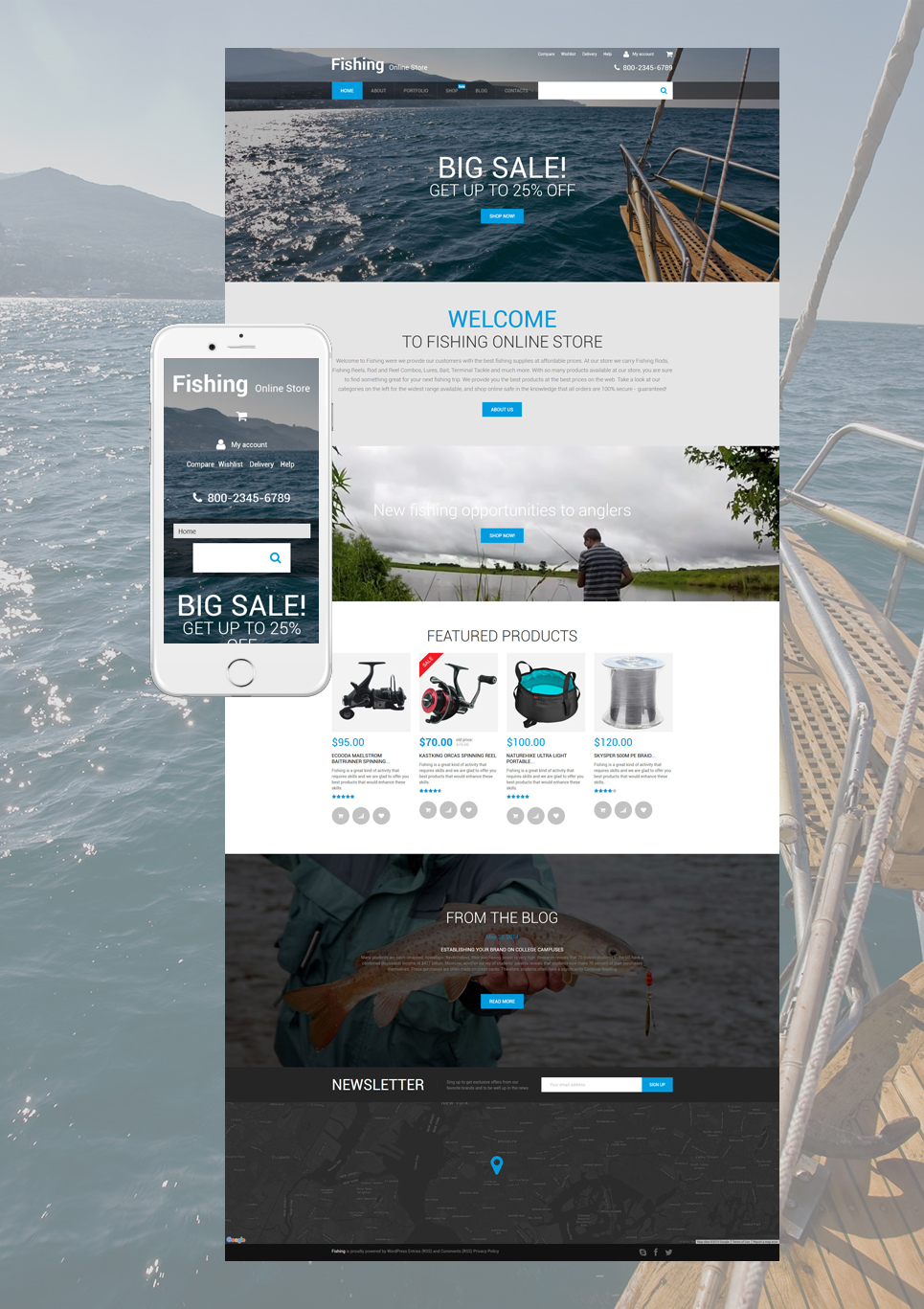 Fishing Online Store