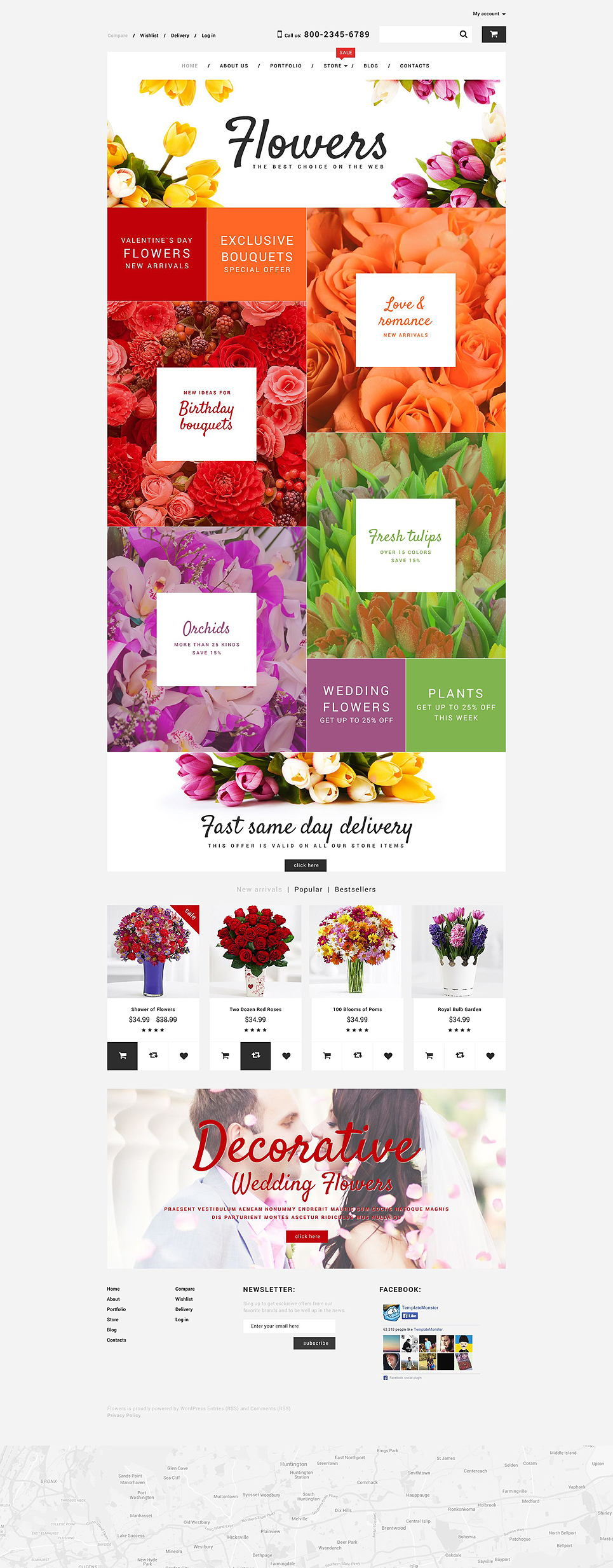 Flower Shop (template for WooCommerce) Item Picture