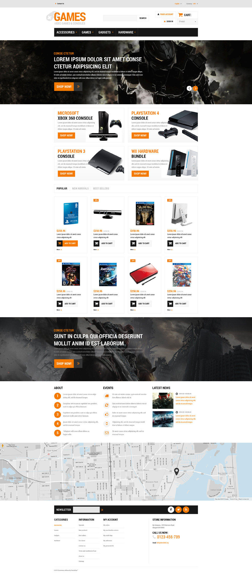 Gaming Board (ecommerce theme for PrestaShop) Item Picture