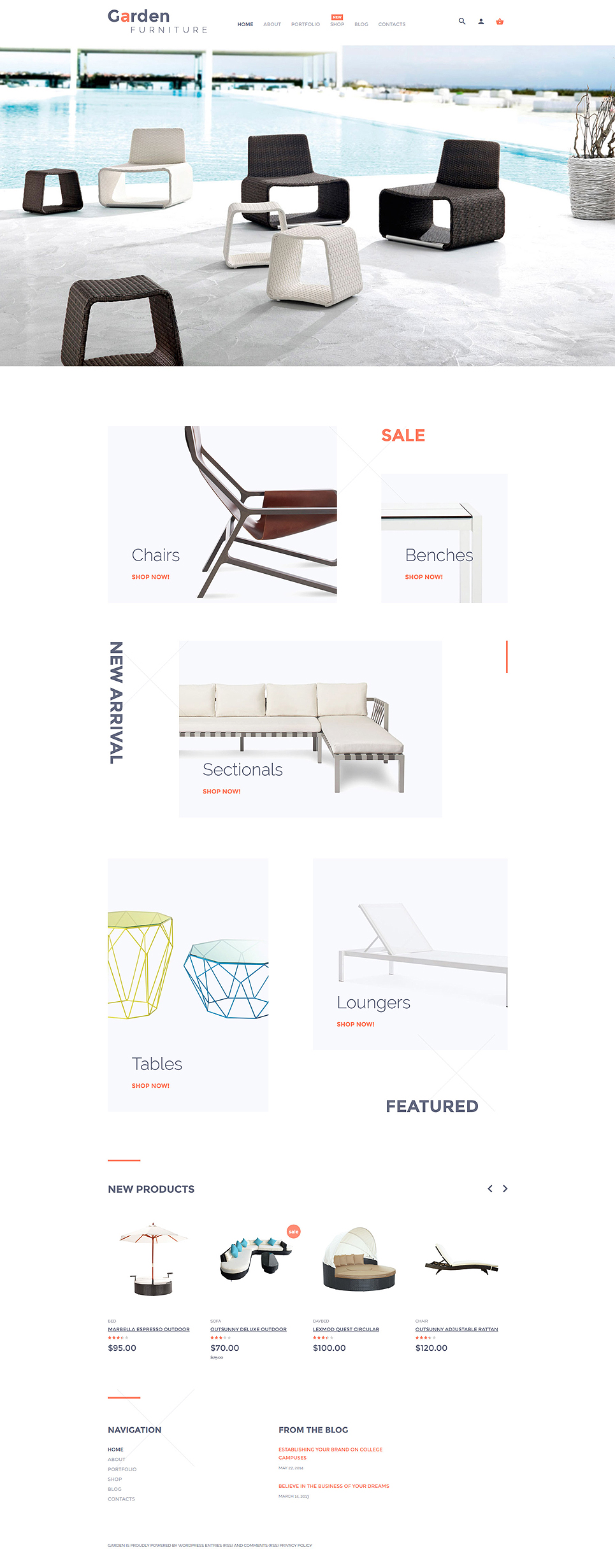 Garden Furniture WooCommerce Theme