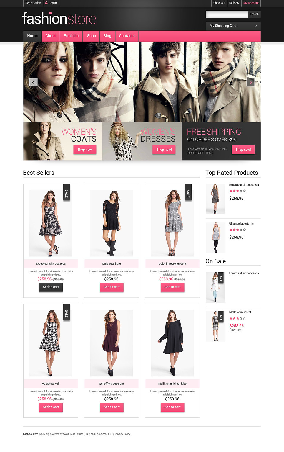 Getting Clothes Online WooCommerce Theme
