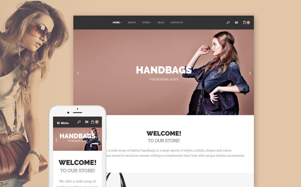 Handbags (template for WooCommerce) Item Picture