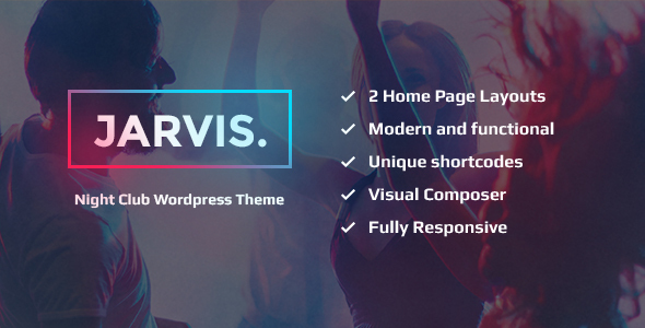 Jarvis - Night Club, Concert, Festival WP Theme
