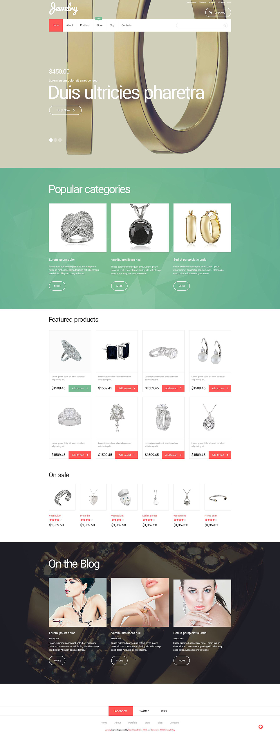 Jewelry (template for WooCommerce) Item Picture