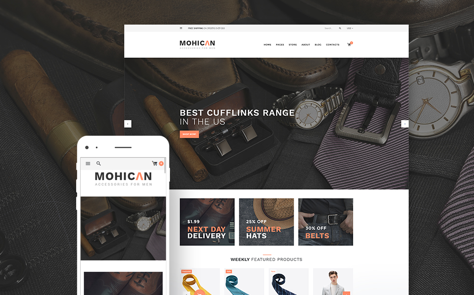 Mohican (template for WooCommerce) Item Picture