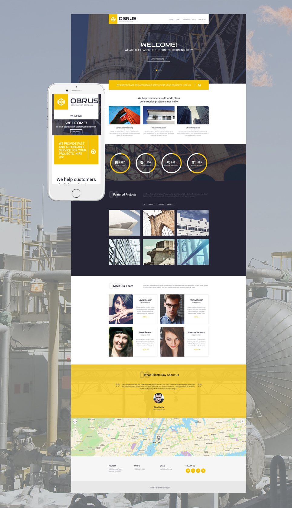 Obrus WordPress Theme