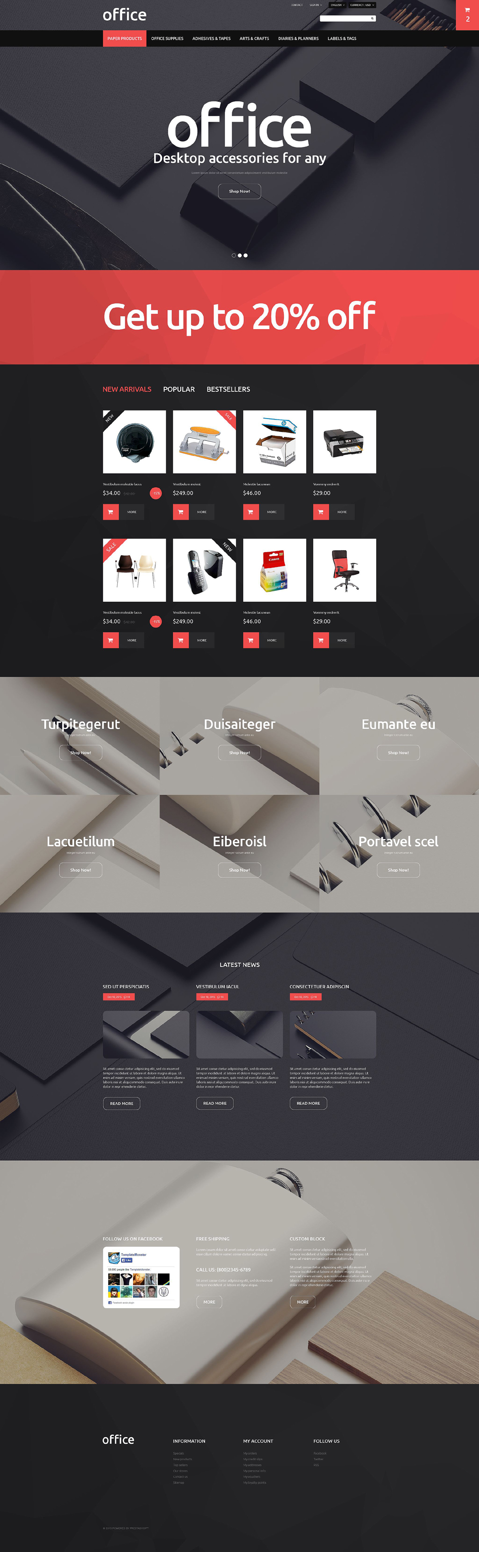 Office PrestaShop Theme
