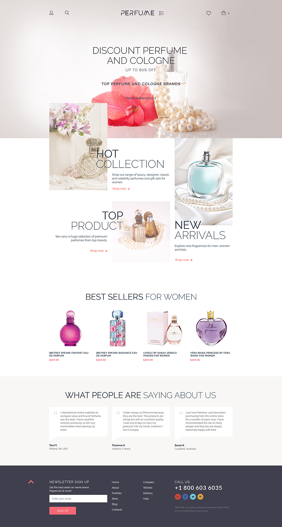Perfume Shop (template for WooCommerce) Item Picture