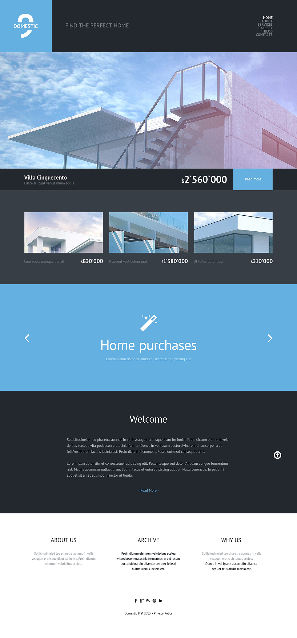 Real Estate Agency WordPress Theme
