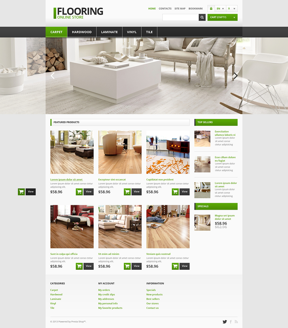 12+ Best Flooring Store Themes (Flooring Store Themes)