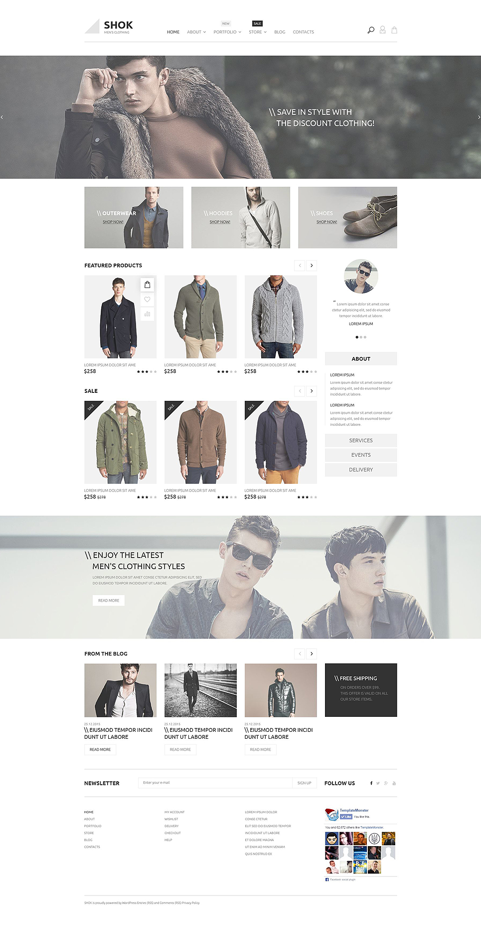 Shok WooCommerce Theme