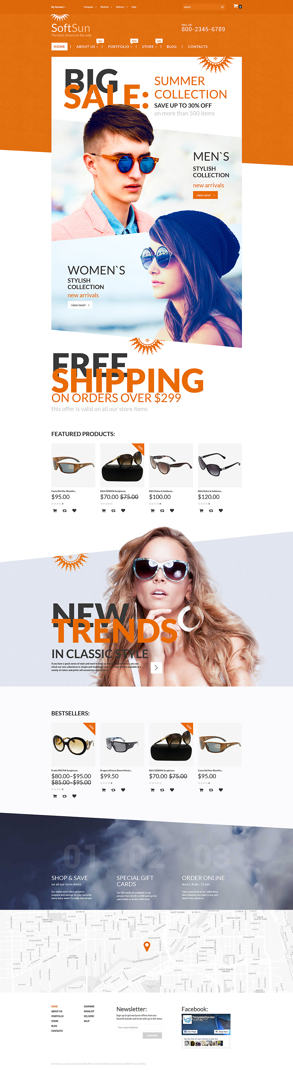 SoftSun WooCommerce Theme