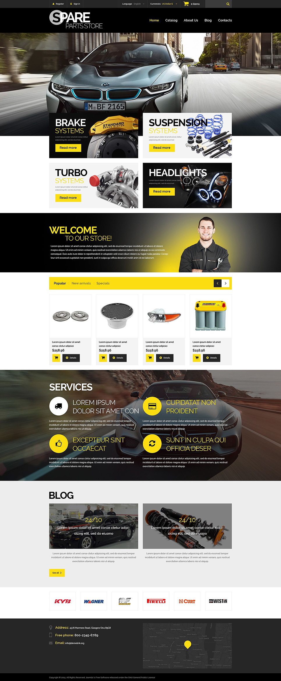 Spare Parts Store