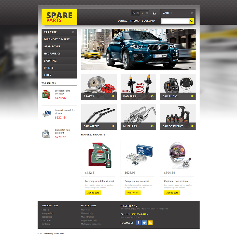 Spares for Any Car