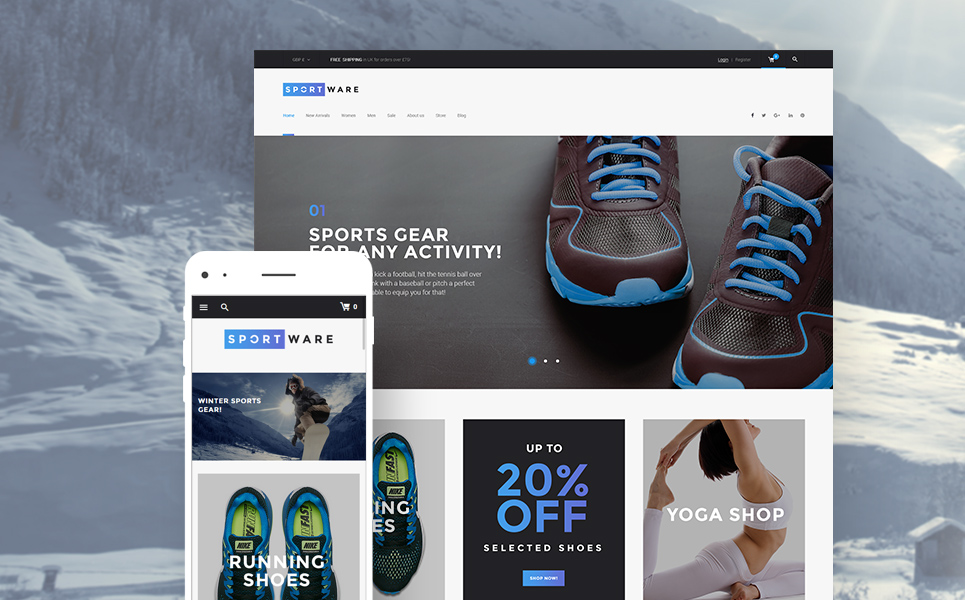 SportWare (template for WooCommerce) Item Picture