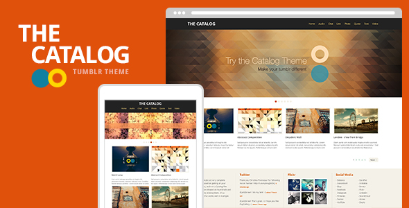 The Catalog Tumblr Theme