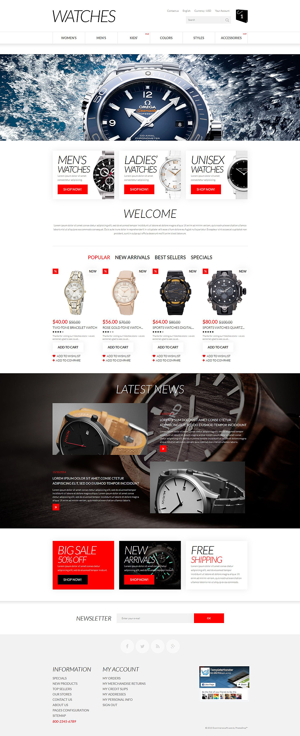 Apparel (ecommerce theme for PrestaShop) Item Picture