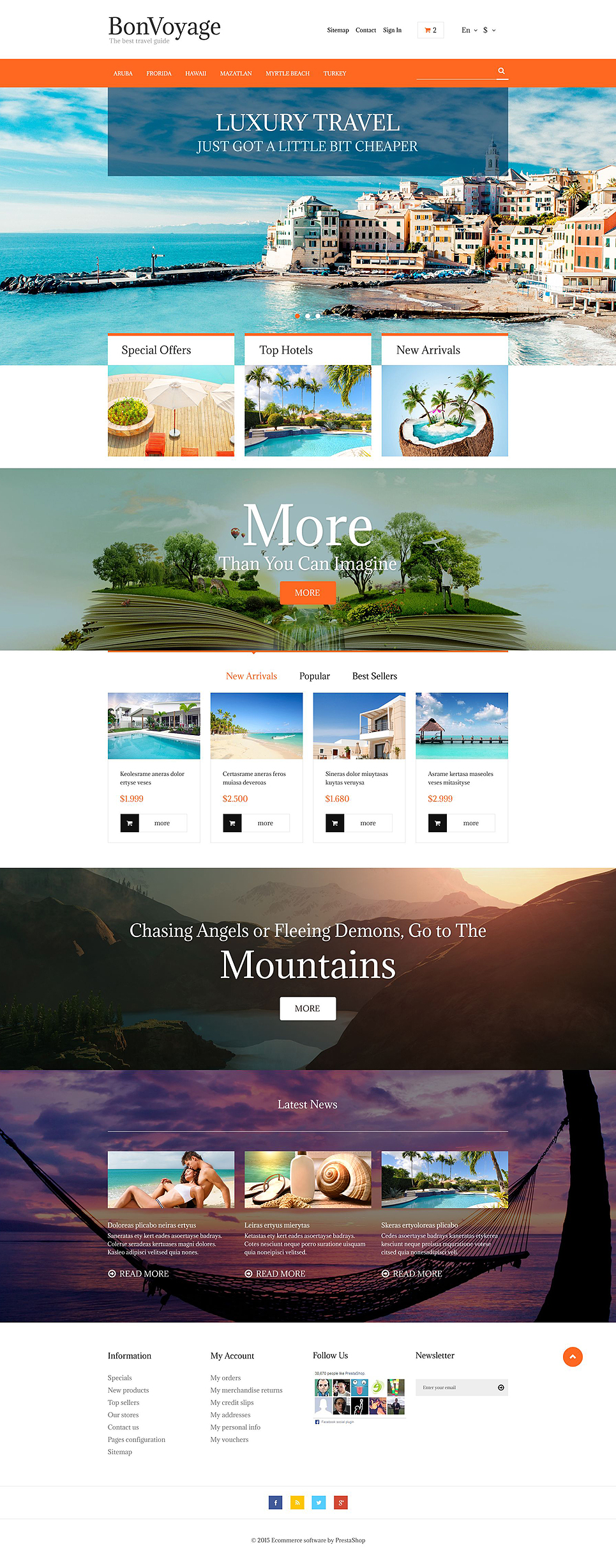 BonVoyage (PrestaShop template) Item Picture