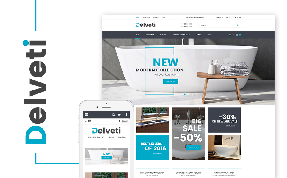 Delveti (theme for Magento ) Item Picture