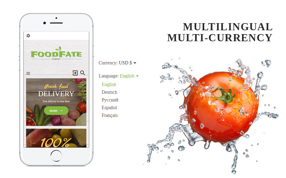 FoodFate (ecommerce theme for PrestaShop) Item Picture