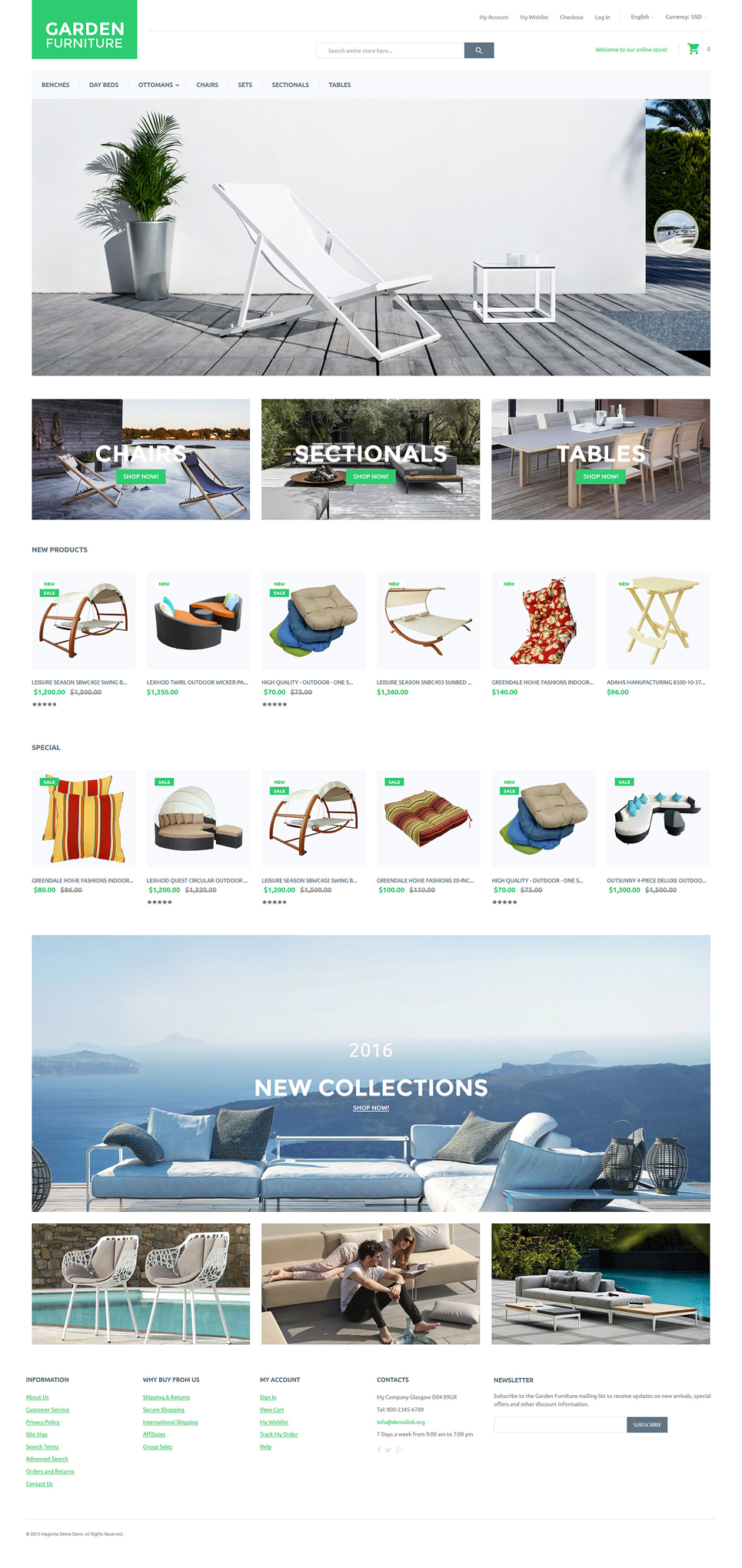 Garden Furniture (theme for Magento ) Item Picture