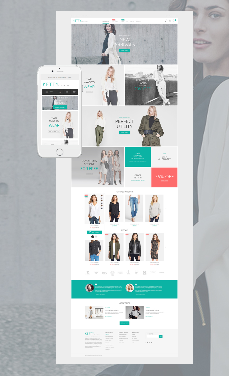 Ketty (theme for Magento ) Item Picture