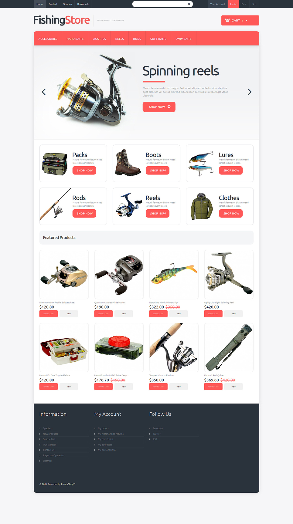 Not Even Squiddin! (ecommerce template for PrestaShop
) Item Picture