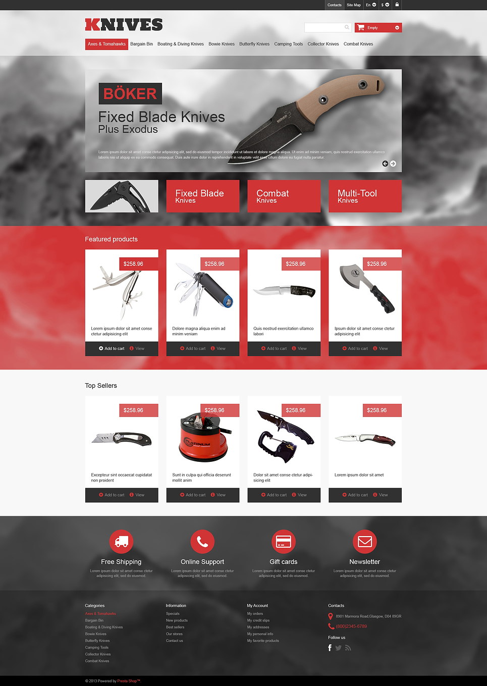 Stabtastic (PrestaShop template) Item Picture