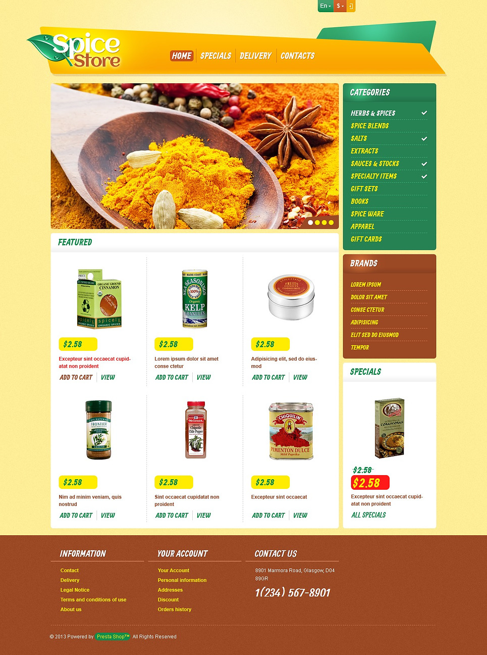 spices-recipes-website-and-branding-on-behance