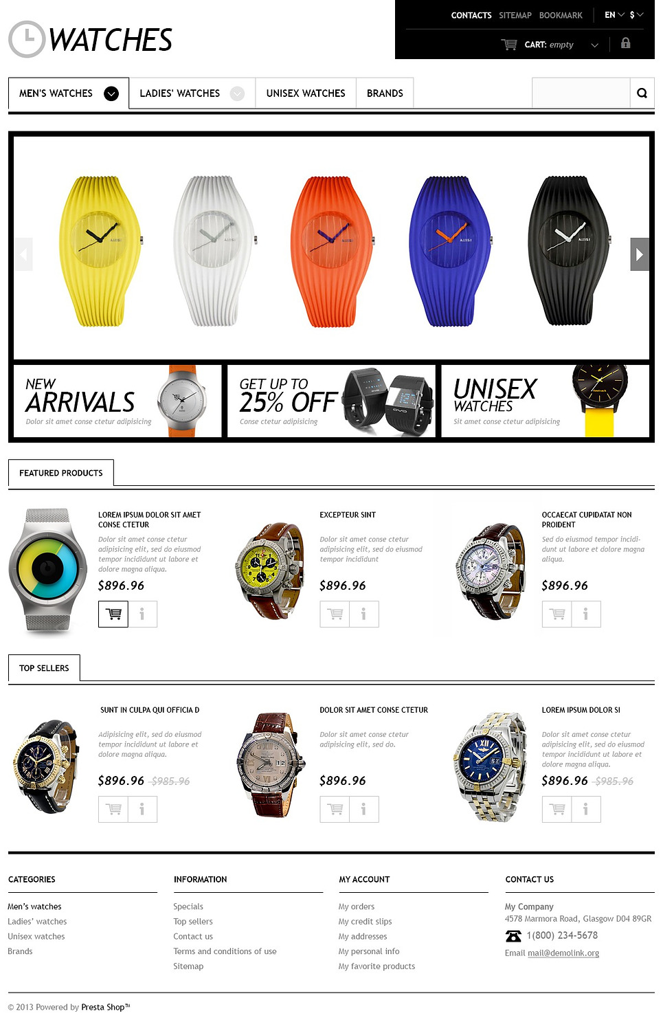 new watches store