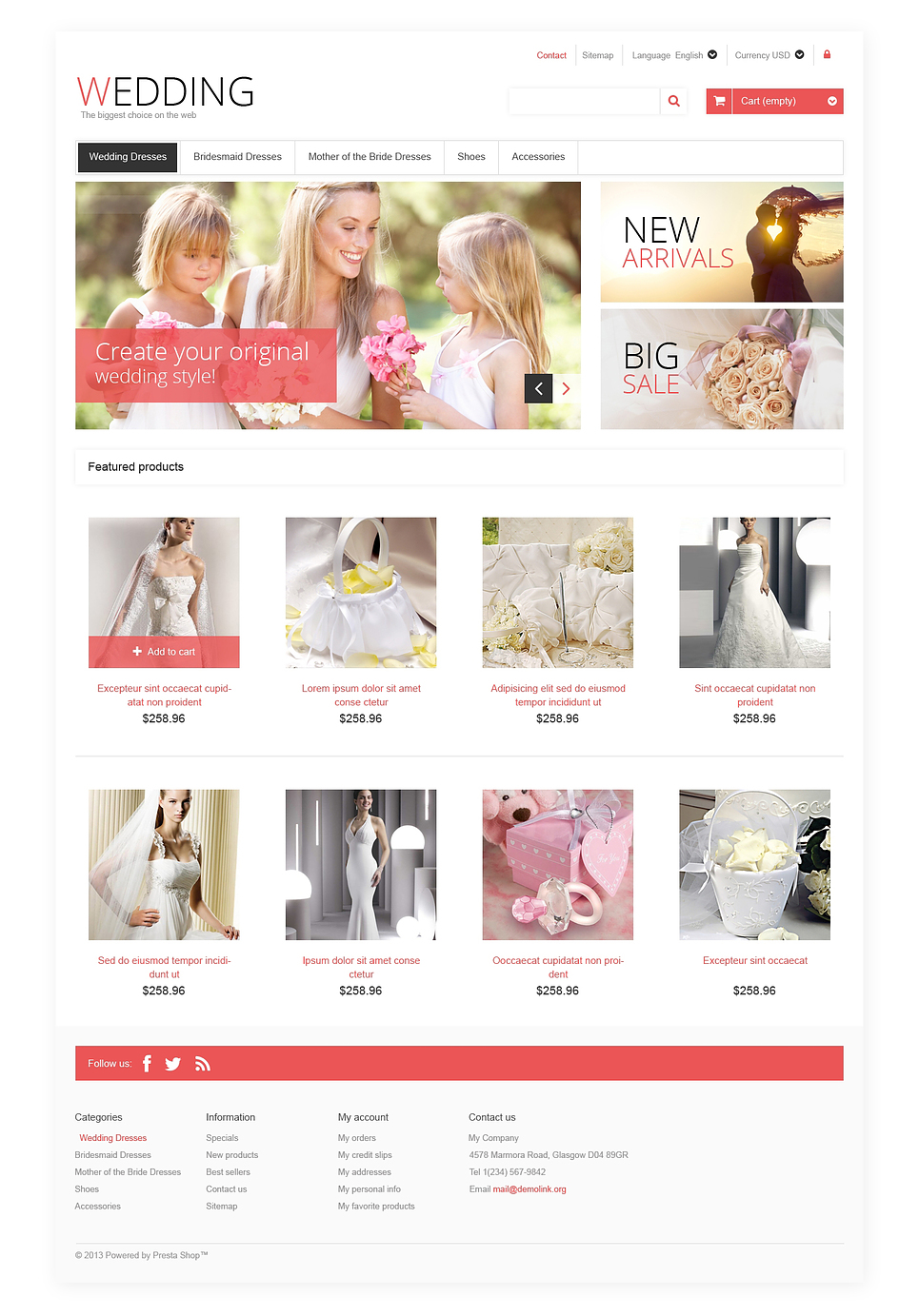 the online wedding shop