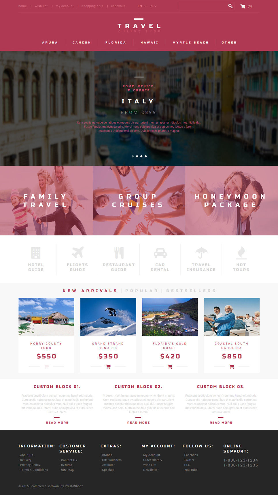 Tour Agent (PrestaShop template) Item Picture