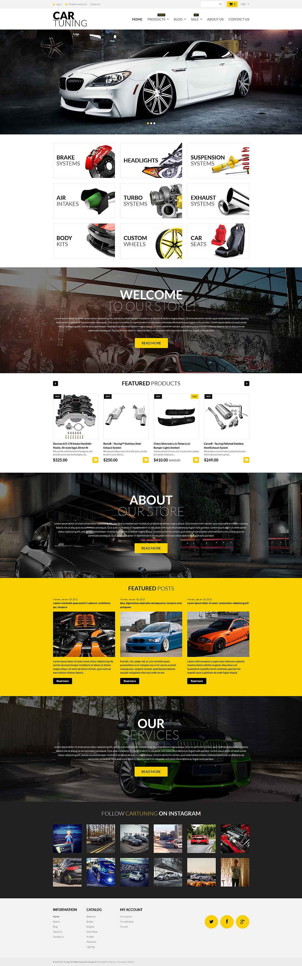 Car Tuning (theme for Shopify) Item Picture