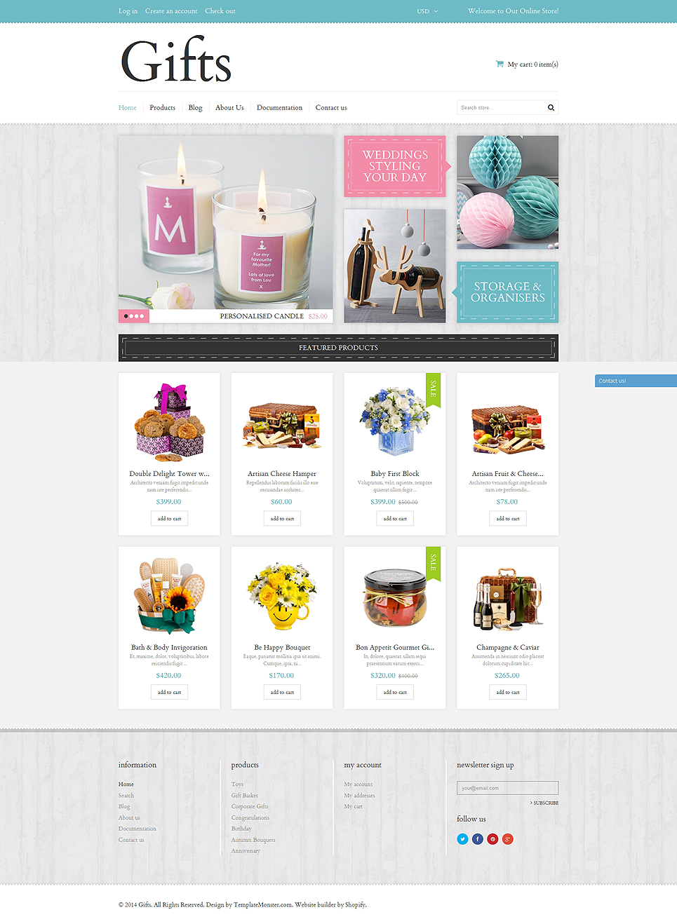 Great Gift Store Shopify Themes for Any Occasion! (Flowers, Edible