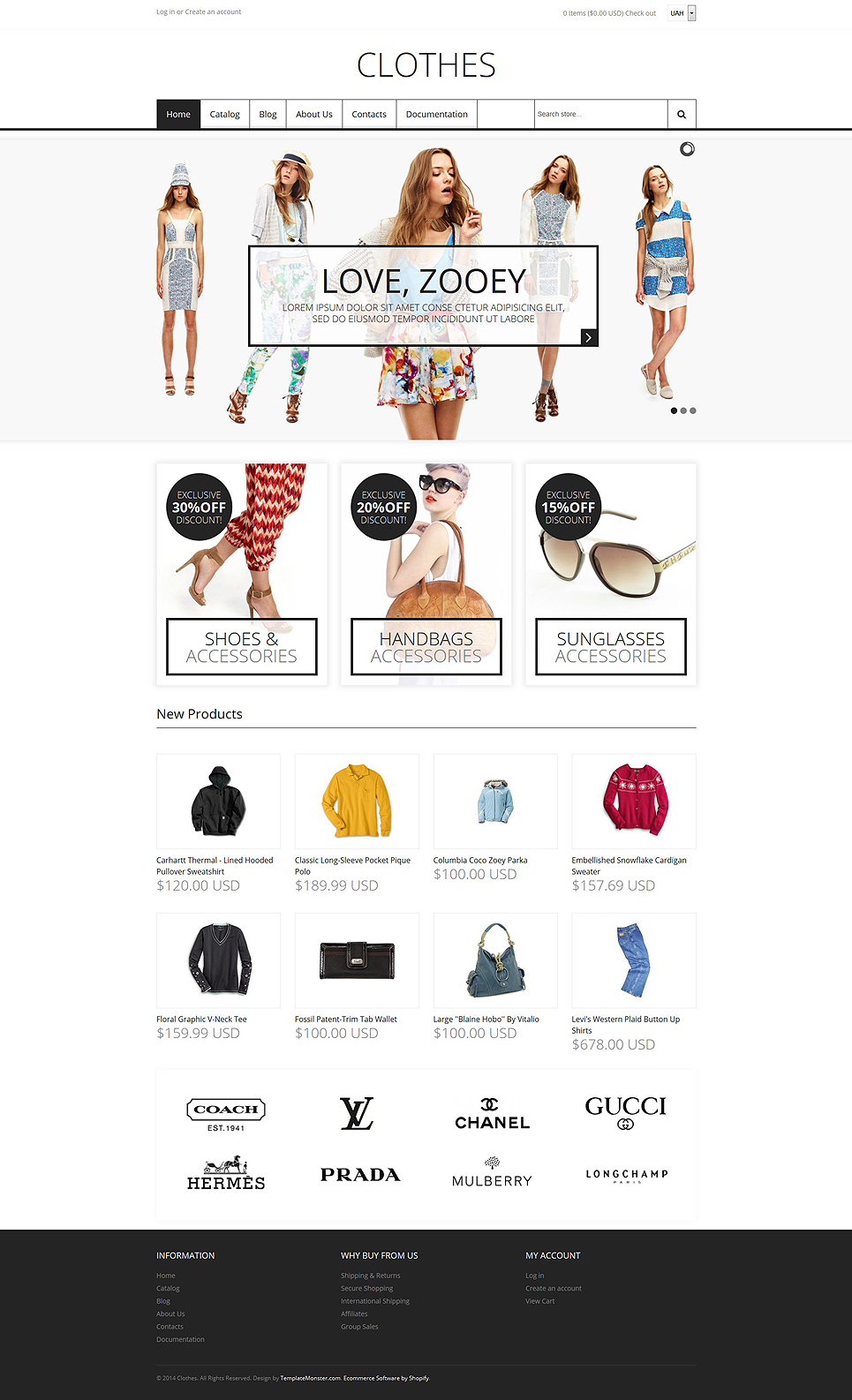 Fashion Store (theme for Shopify) Item Picture