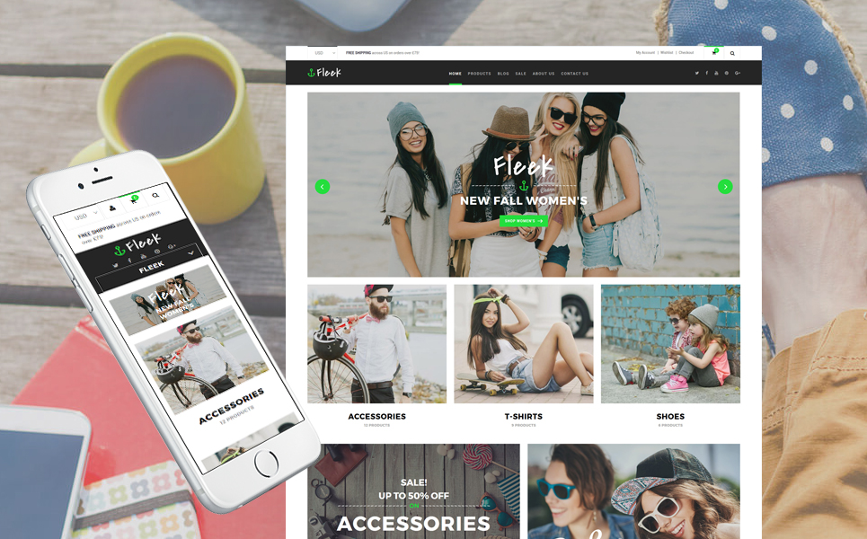Fleek (ecommerce Shopify theme) Item Picture