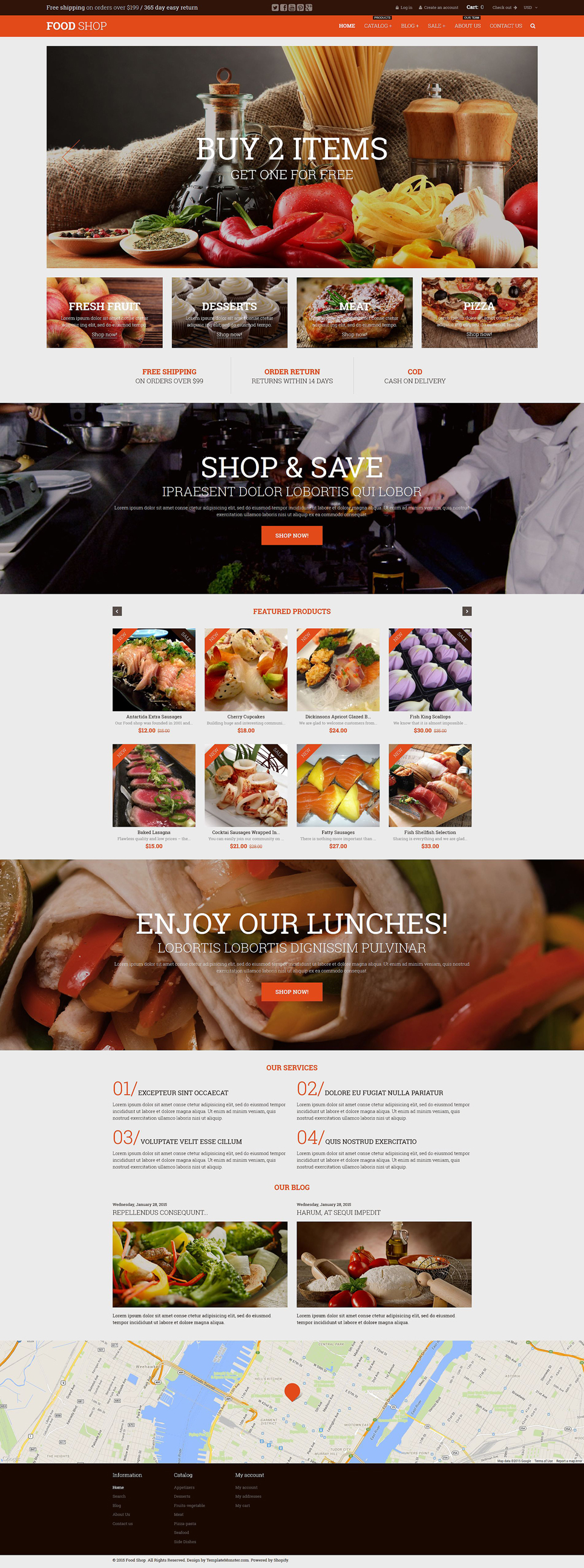 Indulge Your Customers With These Incredible Gourmet Food Shopify Themes